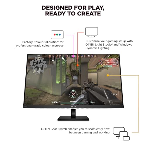 HP OMEN 34c Curved Monitor, 34'