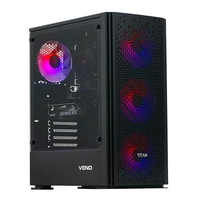 Veno Scorp Gaming PC Dual 24" Monitor Bundle