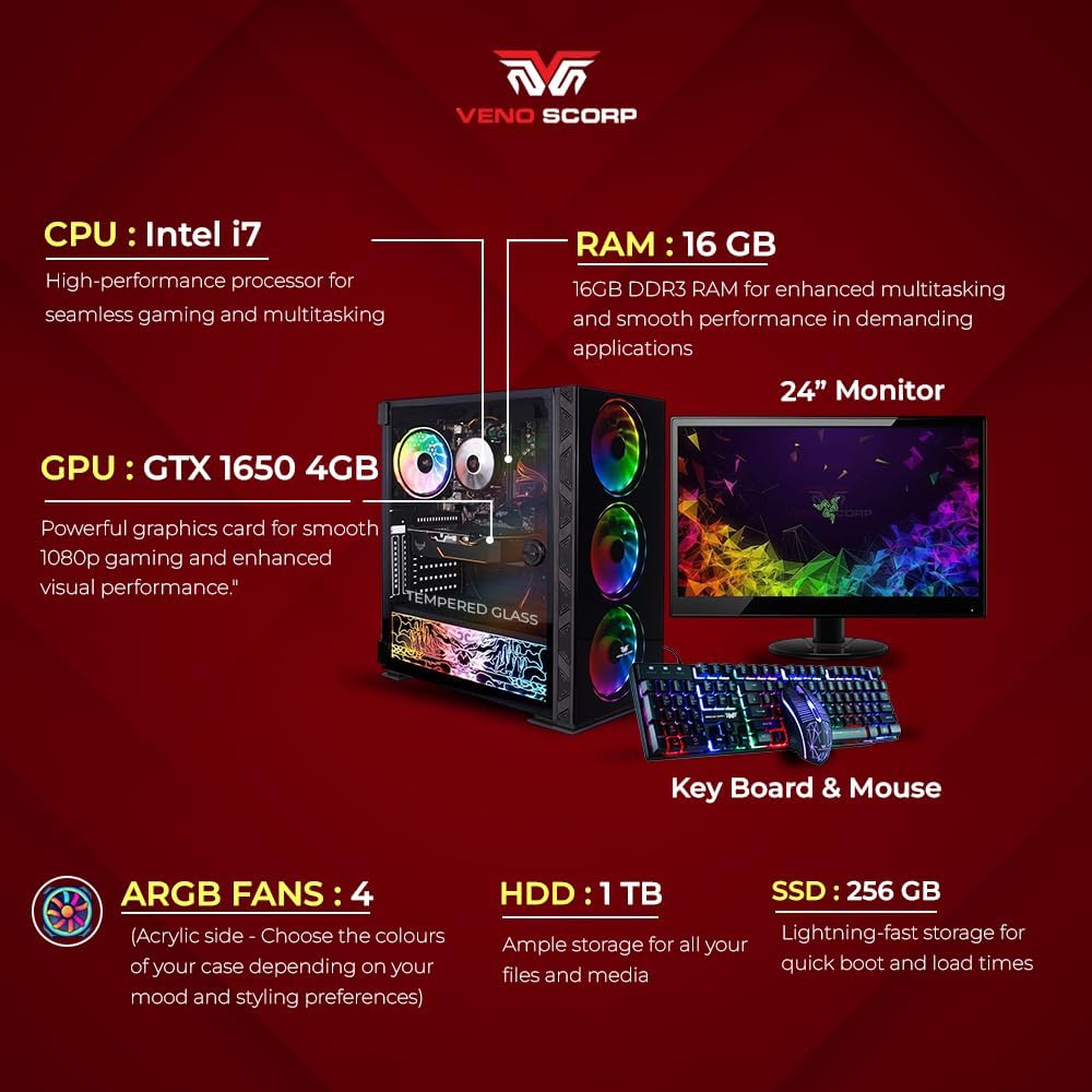 Veno Scorp GAMING PC Bundle