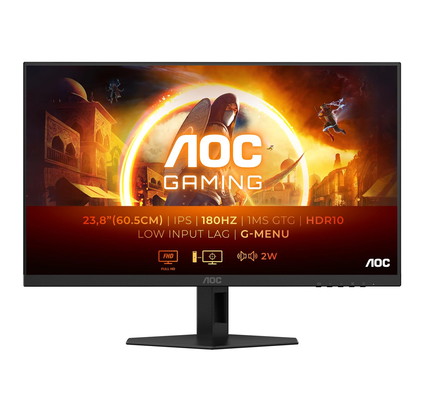 AOC Gaming CU34G2XP - 34 Inch WQHD Curved Monitor,