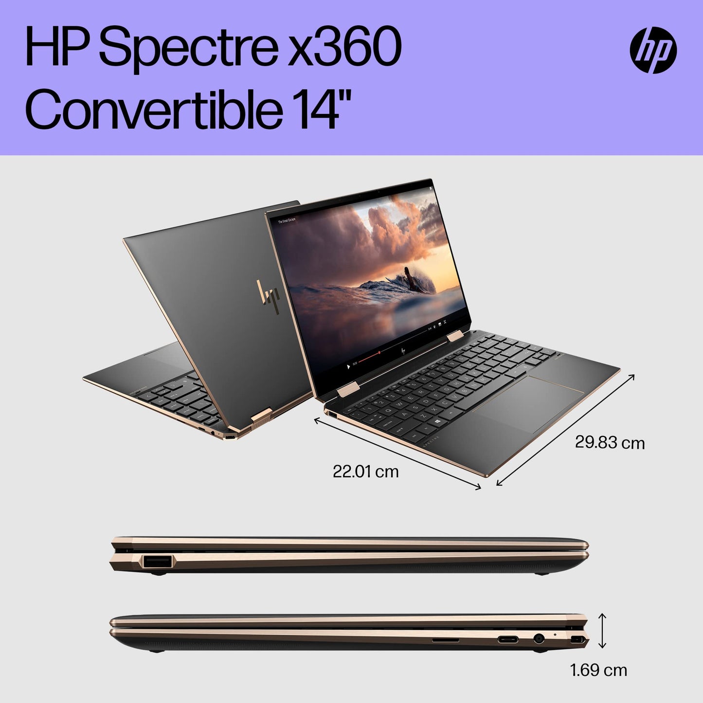 HP Spectre x360 14" 2in1 Laptop