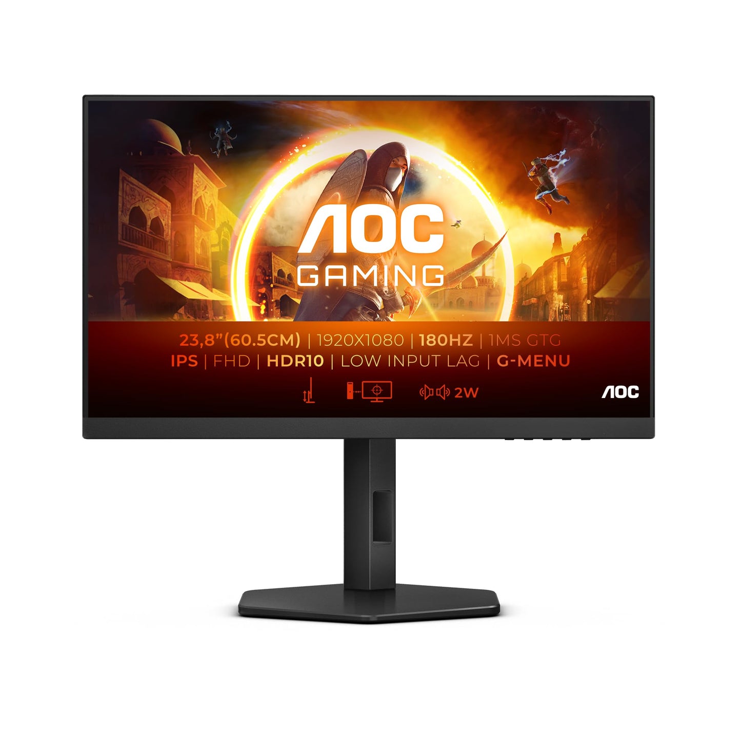 AOC Gaming CU34G2XP - 34 Inch WQHD Curved Monitor,