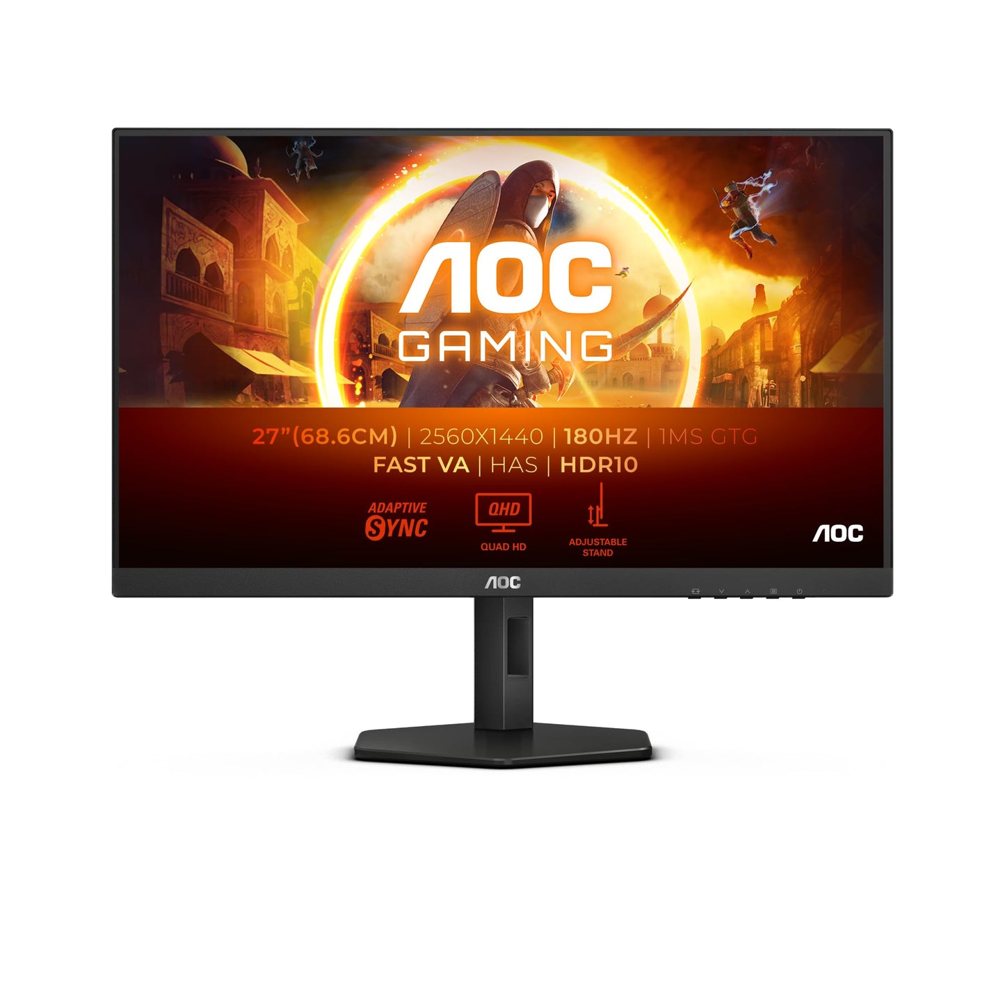 AOC Gaming CU34G2XP - 34 Inch WQHD Curved Monitor,