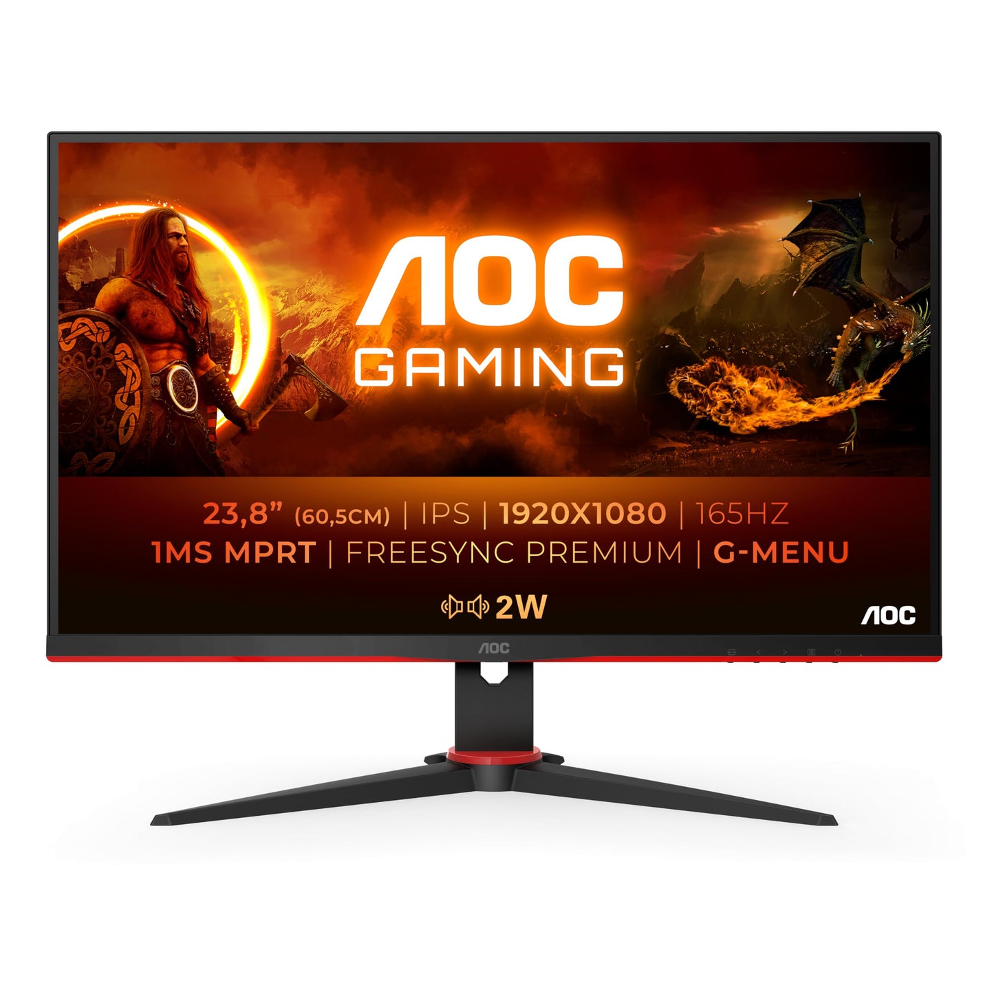 AOC Gaming CU34G2XP - 34 Inch WQHD Curved Monitor,