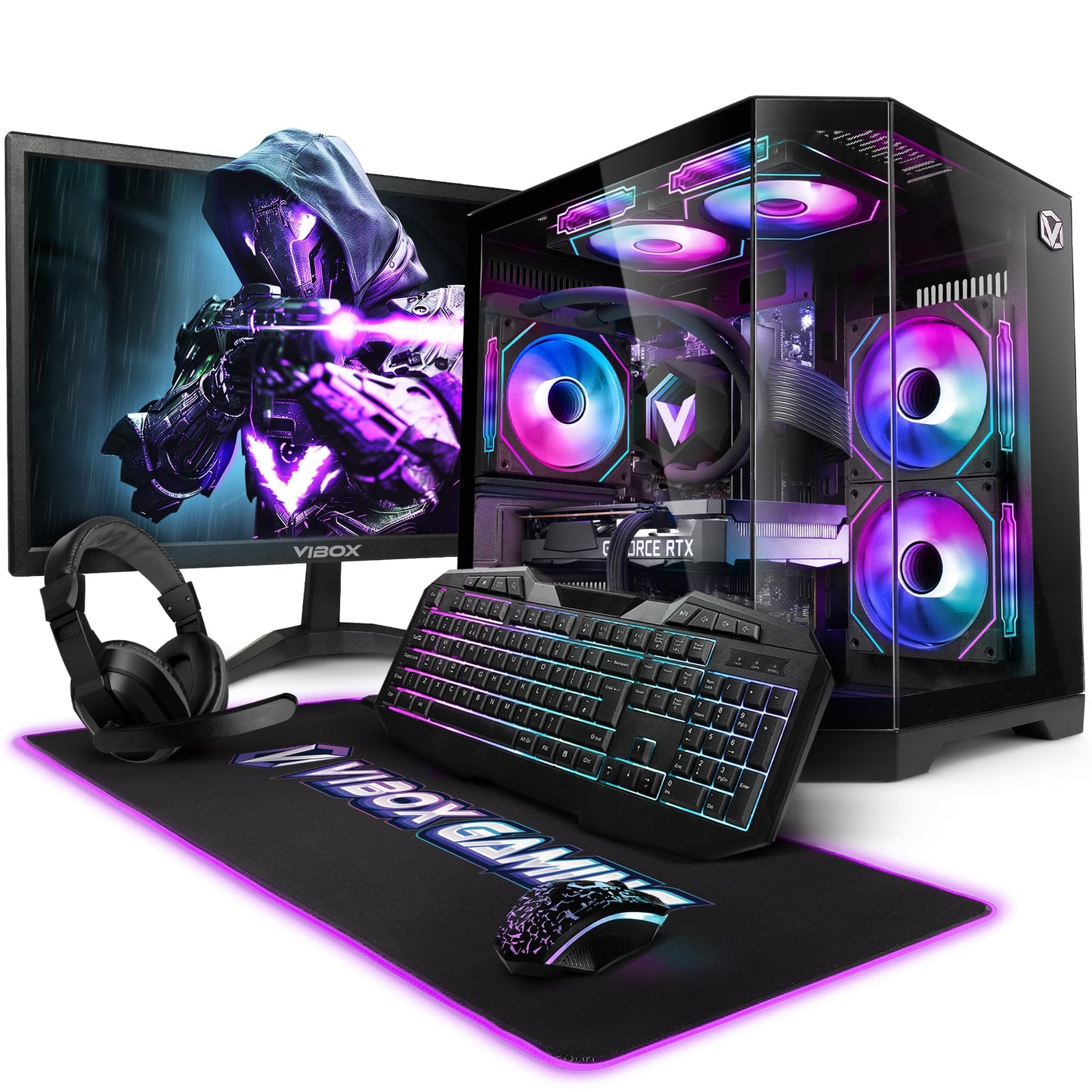 Vibox IV-8 Gaming PC Bundle