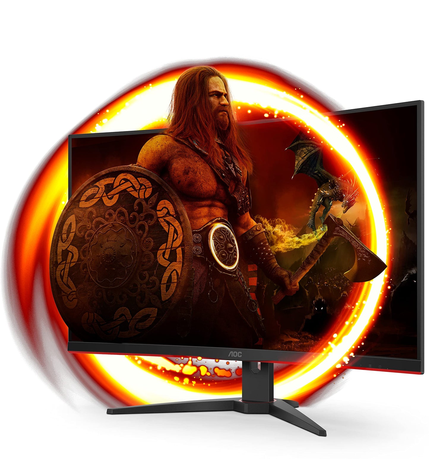 AOC Gaming CU34G2XP - 34 Inch WQHD Curved Monitor,